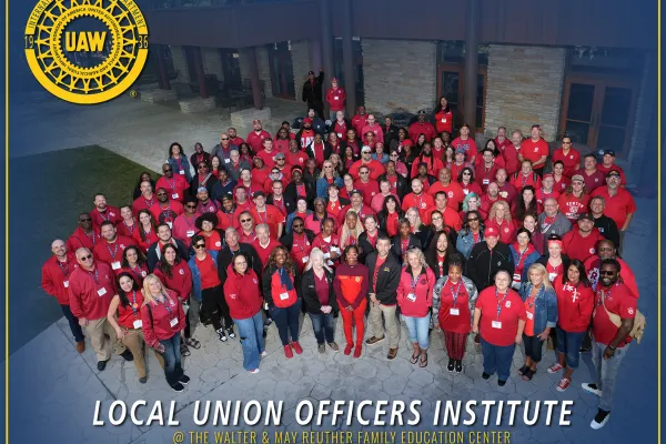 Delegates at the 2025 Local Union Officers Institute